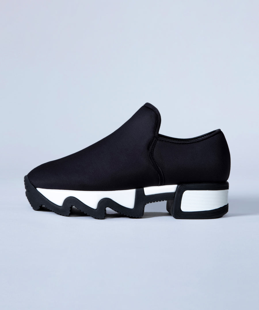 WES Black Outline Low Top Sneaker