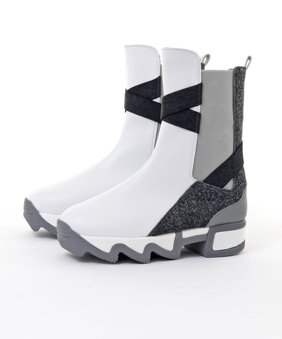 ETEL Concrete High Top Boot