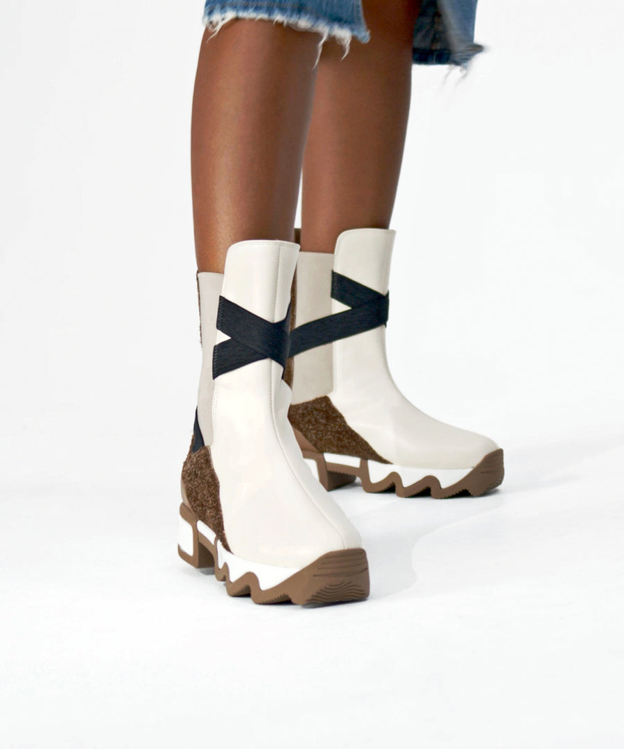 ETEL Coffee High Top Boot