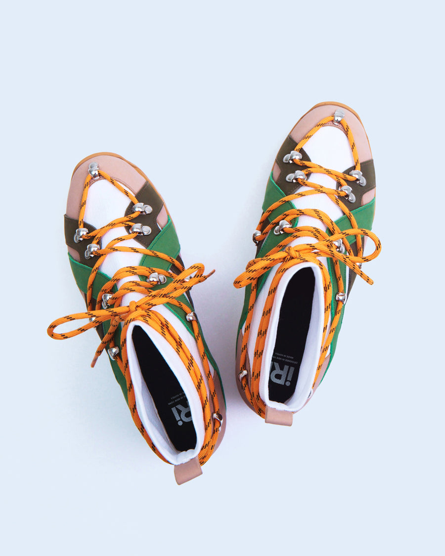 iRi Multi Colored ROY Eyelet Lace up Sneaker