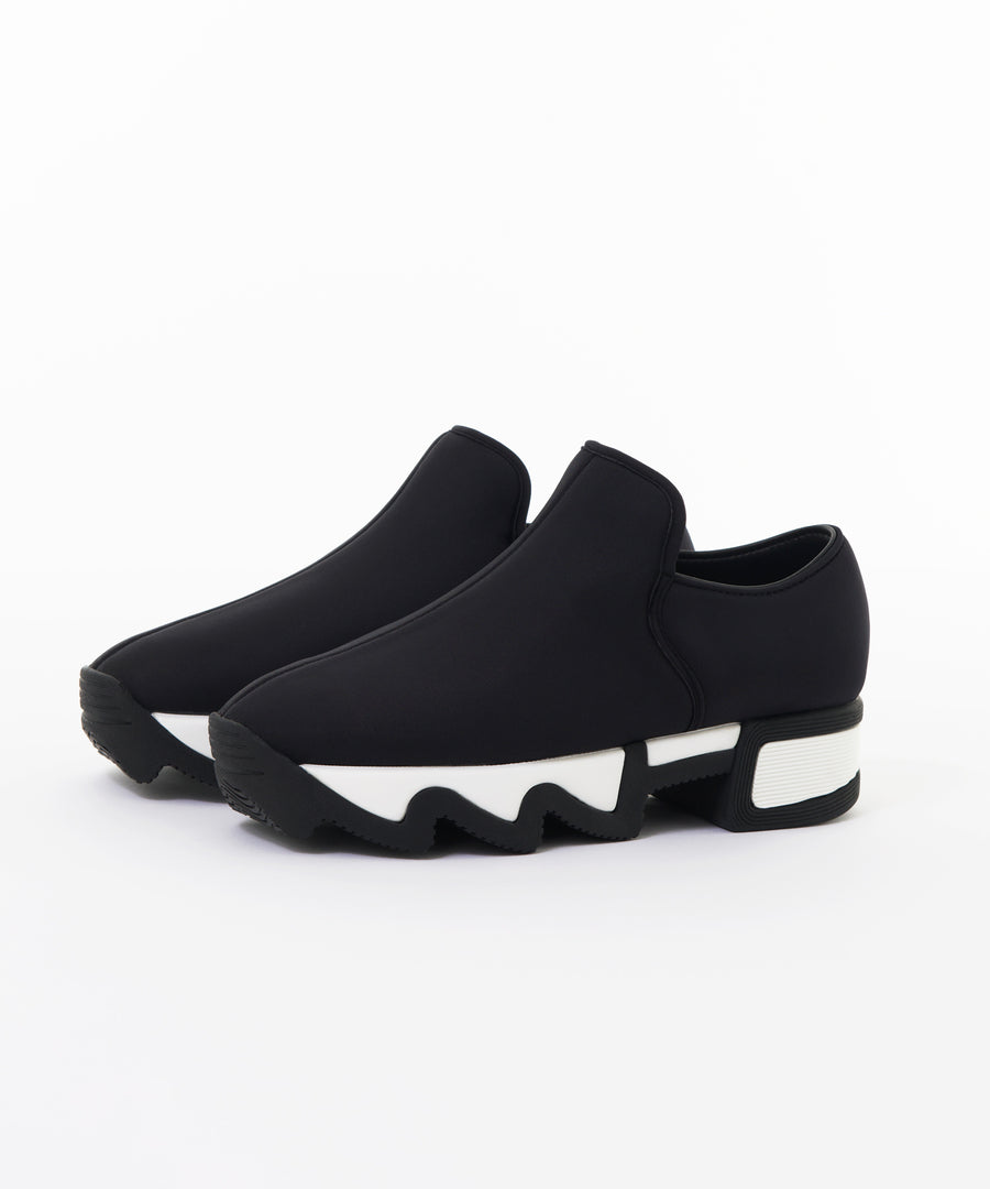 WES Black Outline Low Top Sneaker