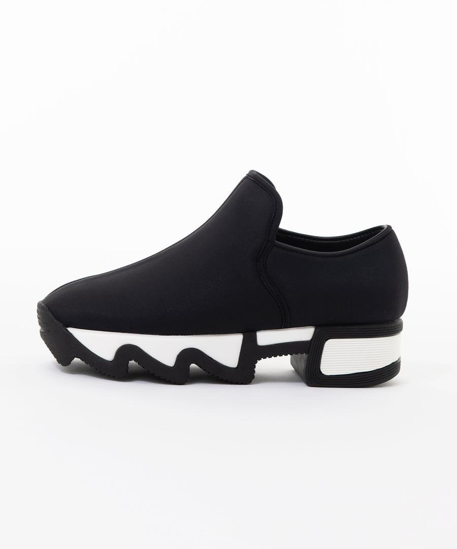 WES Black Outline Low Top Sneaker