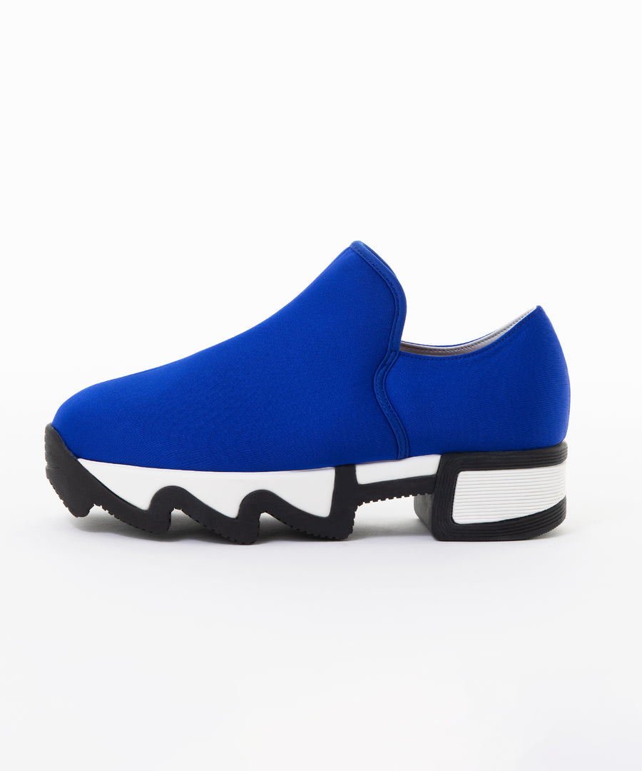 WES Blue Low Top Sneaker with renewed fit and material