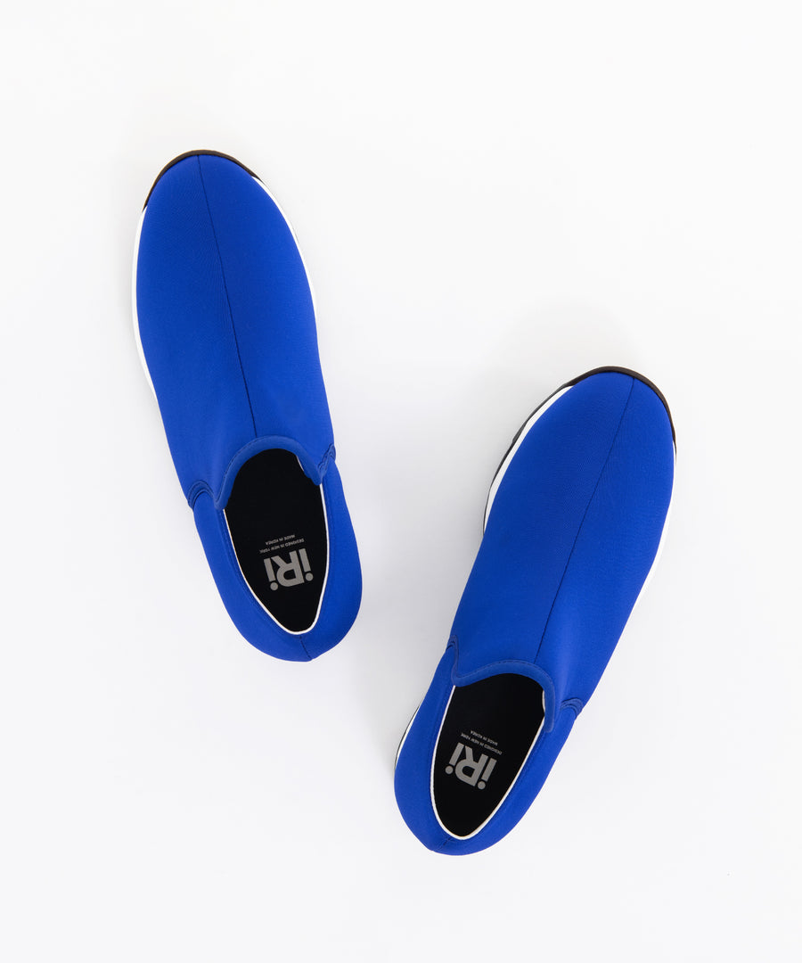 WES Blue Low Top Sneaker with renewed fit and material