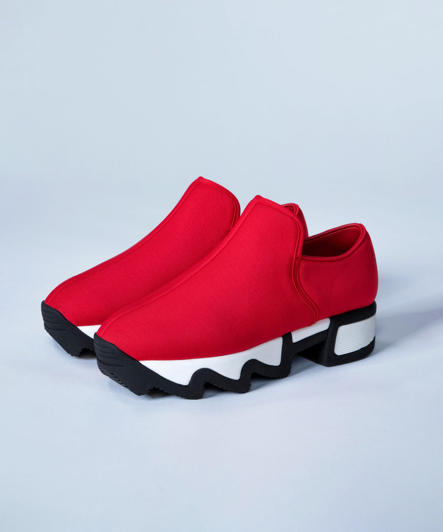 WES Red Low Top Sneaker