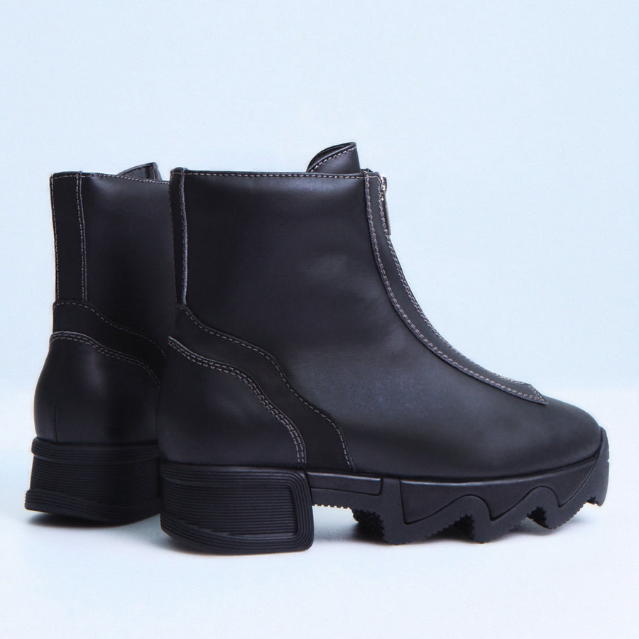 iRi Black ODELE Zip Up Boot