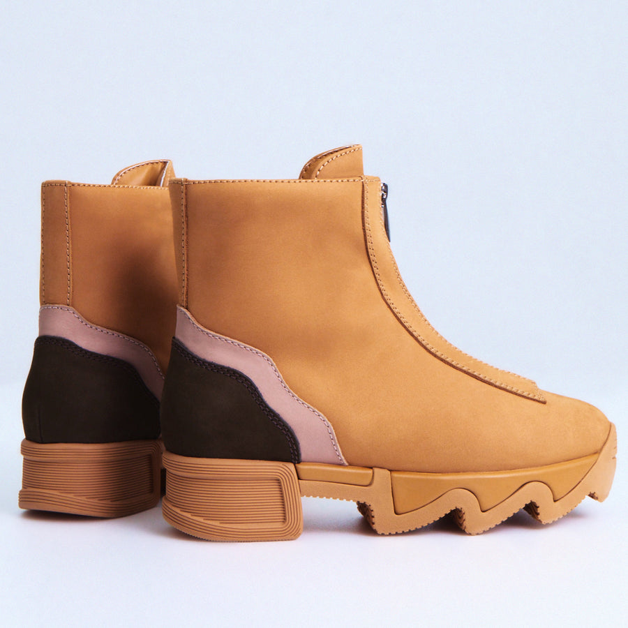 iRi Camel ODELE Zip Up Boot